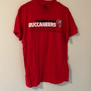 Red Tampa Bay Buccaneers Football T | M